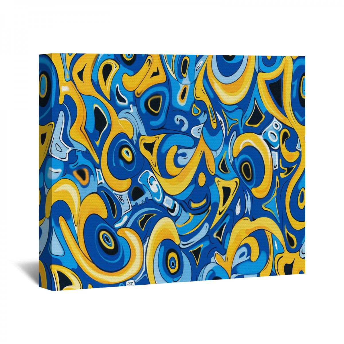 Latitude Run® Abstract Framed On Canvas Print | Wayfair