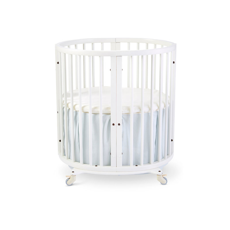 Sleepi™ 100% Cotton Crib Dust Ruffle, 16.1" H x 29.1" W x 22.8" D