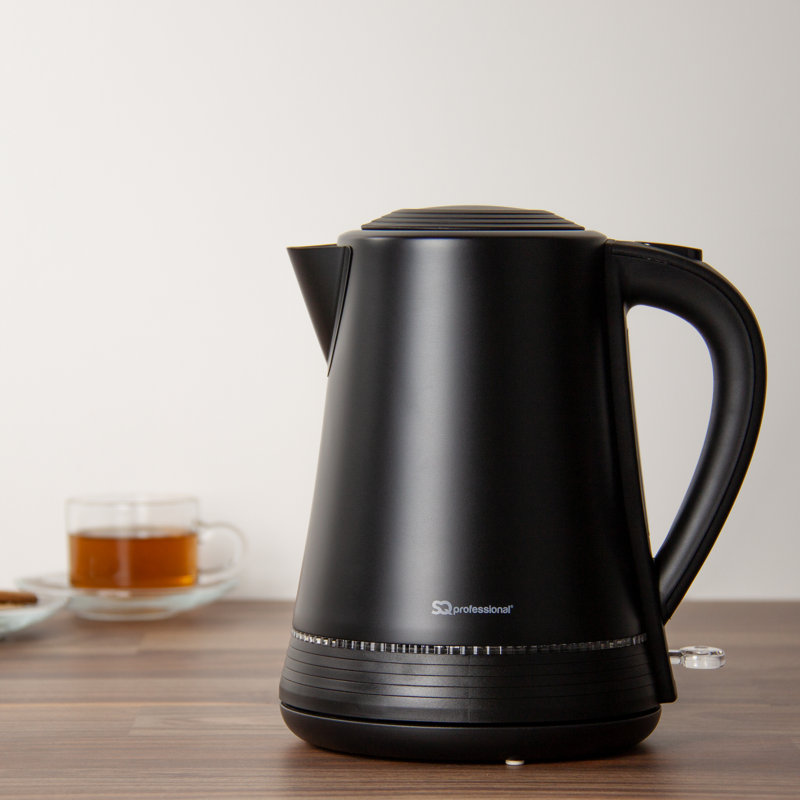 SQ Professional Eleganto 1.8L Stainless Steel Electric Kettle- Fast Boil