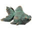 Statue diffuseur en koie papillon asiatique