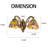 2- Head Tiffany Wall Sconces,Stained Glass Baroque Style Dragonfly  Wall Lamp(2-Light)