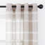 Paire de rideaux transparents avec œillets Dellhomme-2107896485-2107896475