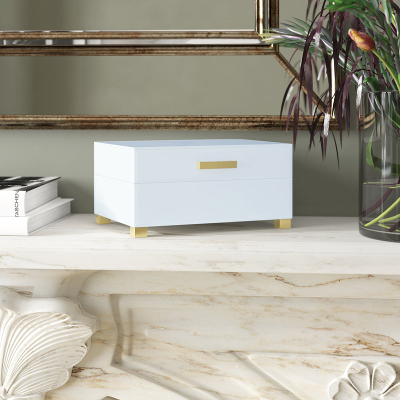Leonara Glass Decorative Box