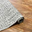 Tapis noir et blanc tressé Ociuso-1214774287