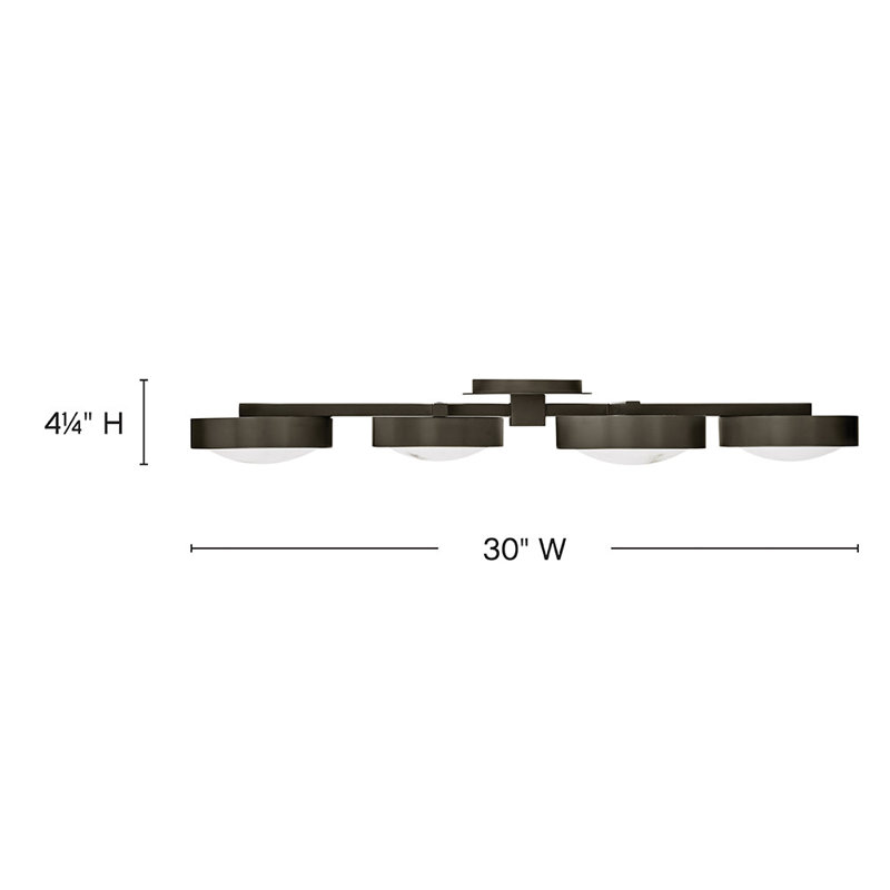 Cava 1 - Light LED Flush Mount