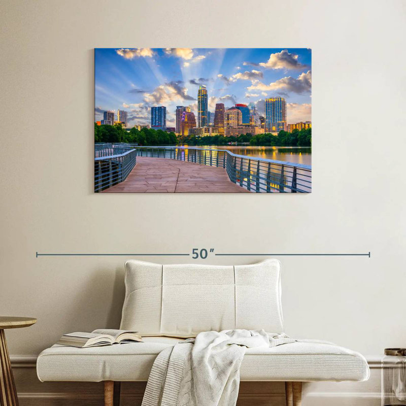 Passerelle Sireci Austin, H 26 po x l 39 po