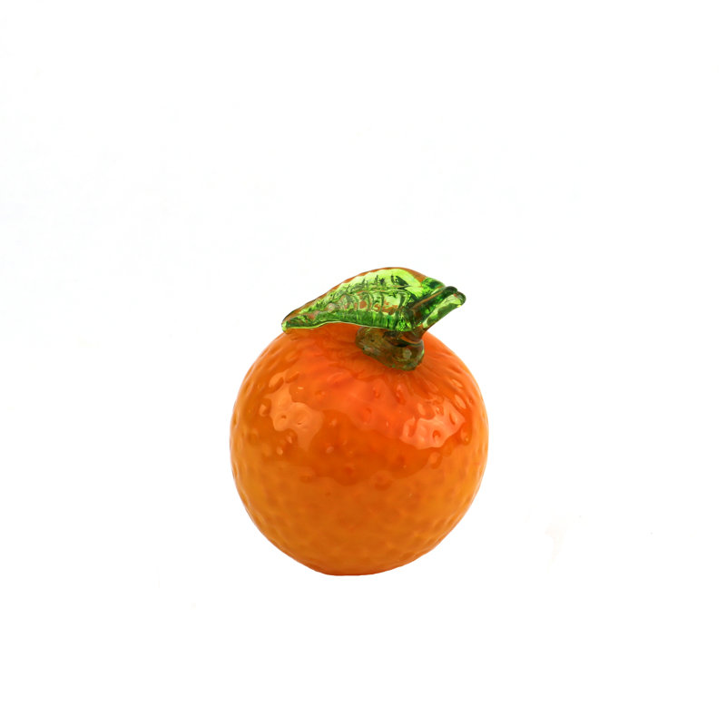 Verre italien orange