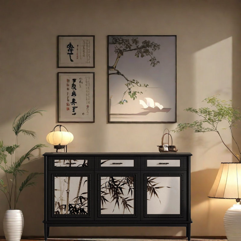 Armoire de véranda de style français rétro