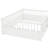 Taquile Kids Wood Floor Bed with Fence & Built-In Bookshelf-122581920-122581921