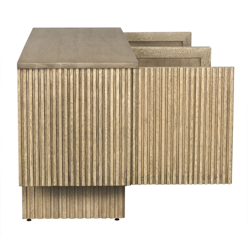 Mr. Smith 77.5'' Solid Wood Sideboard