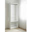 Prosper 32" White Wood Walk-In Closet With Two Rods