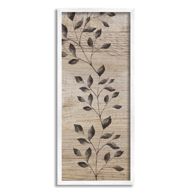 Motif botanique rustique boho, estampe numérique par Yass Naffas Designs, H 24 po x l 10 po x P 1,5 po