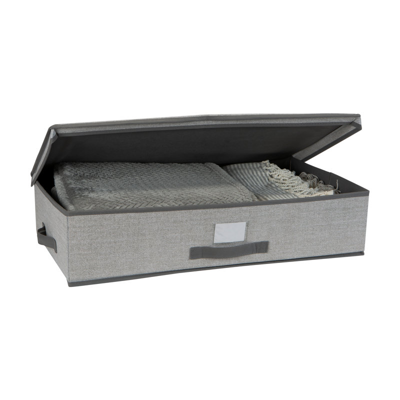 Rangement sous le lit en tissu