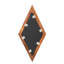 Diamond Rustic Accent Mirror