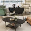 4 Legs Coffee Table with Storage-1425657568