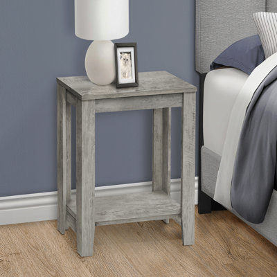 Table d'appoint, côté, bout, table de chevet, lampe, contemporain, moderne