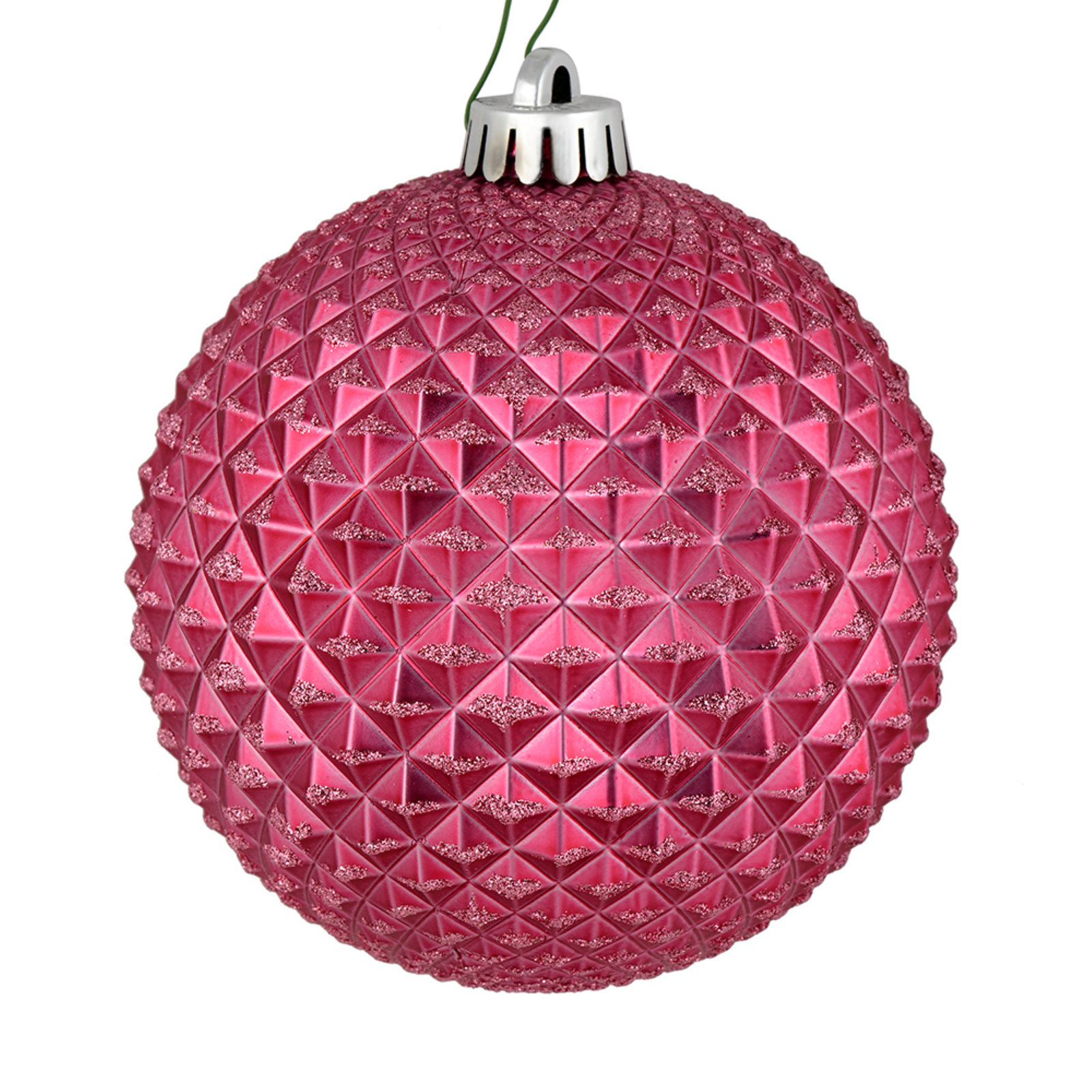 4" Shatterproof Bauble, Mauve