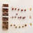 Decorative Paper Folding Honeycomb Ornaments With DIY Garland String, Set Of 12-67340293