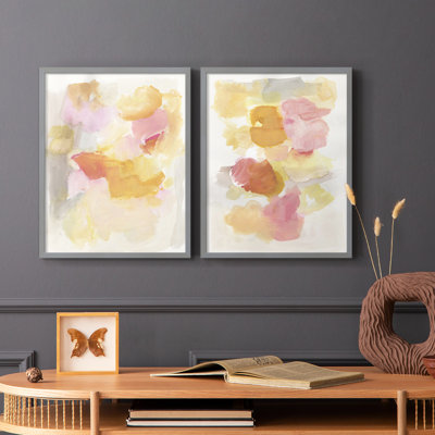 Warm Petals I-Premium Framed Print -Ready to Hang - No Nails Required - No Nails Required