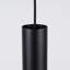 Pendant lamp PELTA 1 black/beige-833161487