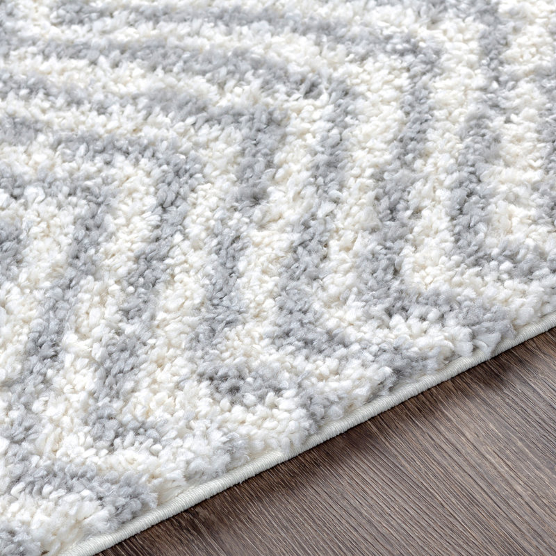 Albena Chevron Indoor Rug, Rectangle 2' x 3'