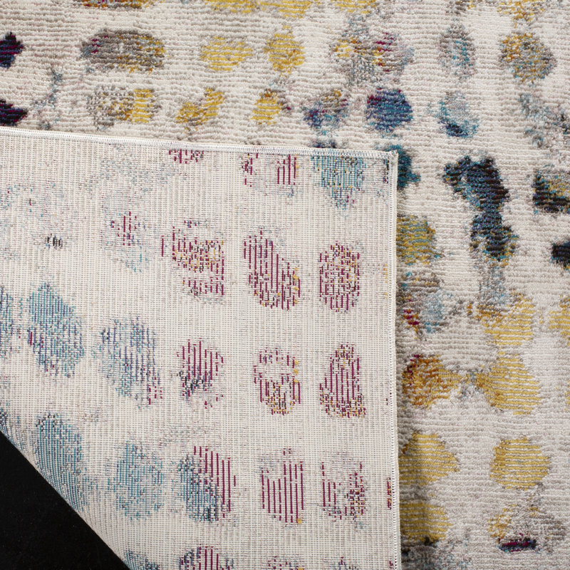 Malvina Performance Abstract Rug, Rectangle 3' x 5'