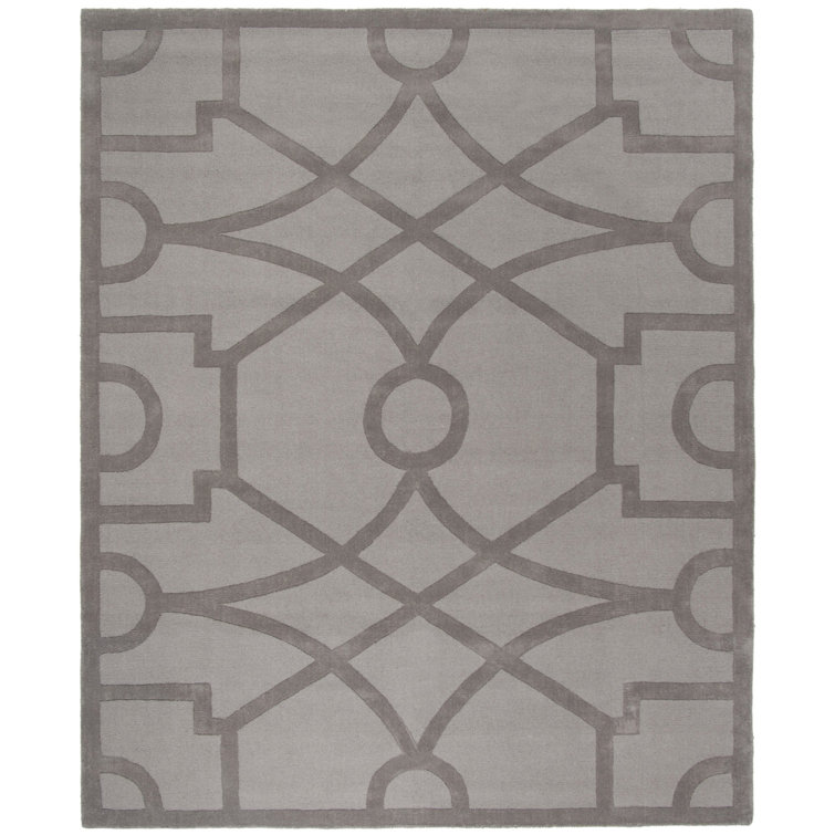 Jamon Martha Stewart Hand Tufted Wool Geometric Rug