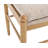 Linen Upholstered Ottoman With Solid Wood Legs-1843892697-1843892696