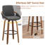 Tabouret de bar et de comptoir pivotant Carruth-160271923-160272332