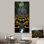 Ancienne pierre Maya gris et jaune labyrinthe I - labyrinthe d'art mural