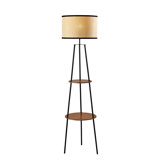 Bourdin 61.75'' Black Tripod Floor Lamp