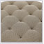 25 Inch Round Storage Ottoman With Tray, Modern Tufted Fabric Circle Coffee Table For Living Room And Bedroom-341801845