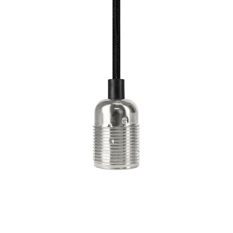 Bi 5 - Light Cluster Pendant, Glossy Nickel/Black nut