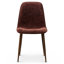 Chaise d'appoint rembourrée avec pieds en métal Jozwiak-457954145