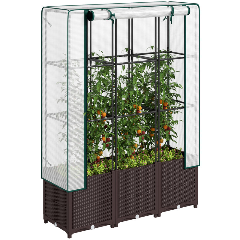 Raised Garden Bed, 140cm H x 120cm W x 40cm D
