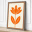 Single Stem in Gold Botanical - Wrapped Canvas-339146433-339146446