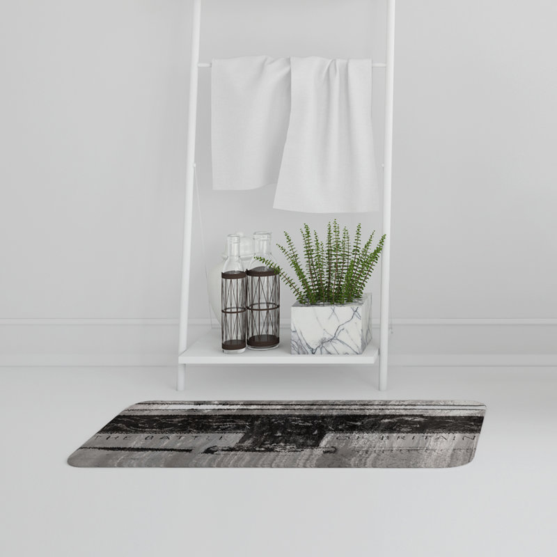 Burhan Memory Foam Non-Slip Bath Mat