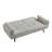 Raducu 74.9'' Flared Arm Convertible Sleeper Sofa-1371831602