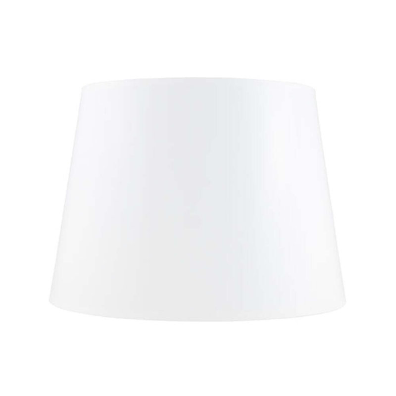 Paper Drum Lamp Shade (Spider), 10" H x 14" W x 14" D, White