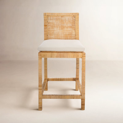 Elaina Solid Wood 23.62'' Counter Stool