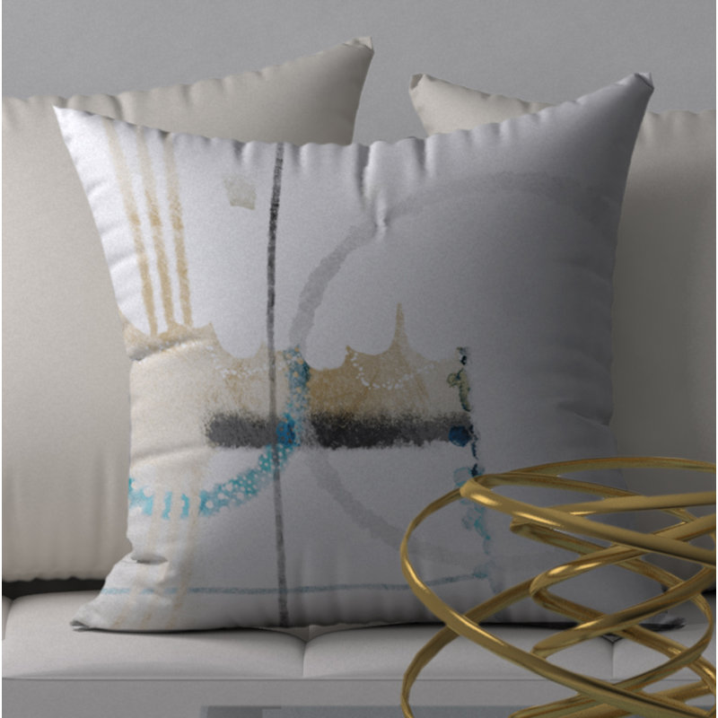 Reversible Throw Pillow, 20" x 20"