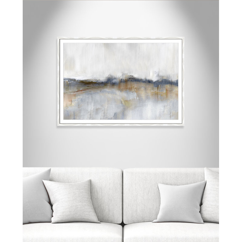 Autumnal Tide par - impression, H 29,5 po x l 41,5 po x P 0,75 po, Cadre blanc