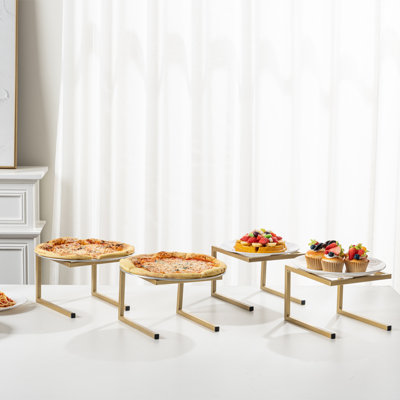 4 Piece Riser Stand Set