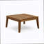 8 Seater Acacia Wood Sectional Sofa Set, Teak+red
