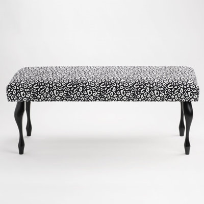 Velvet Upholstered Bench
