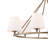 Lane 6 - Light Steel Dimmable Wagon Wheel Chandelier-673599140