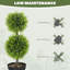 60cm Faux Cypress Topiary in Pot