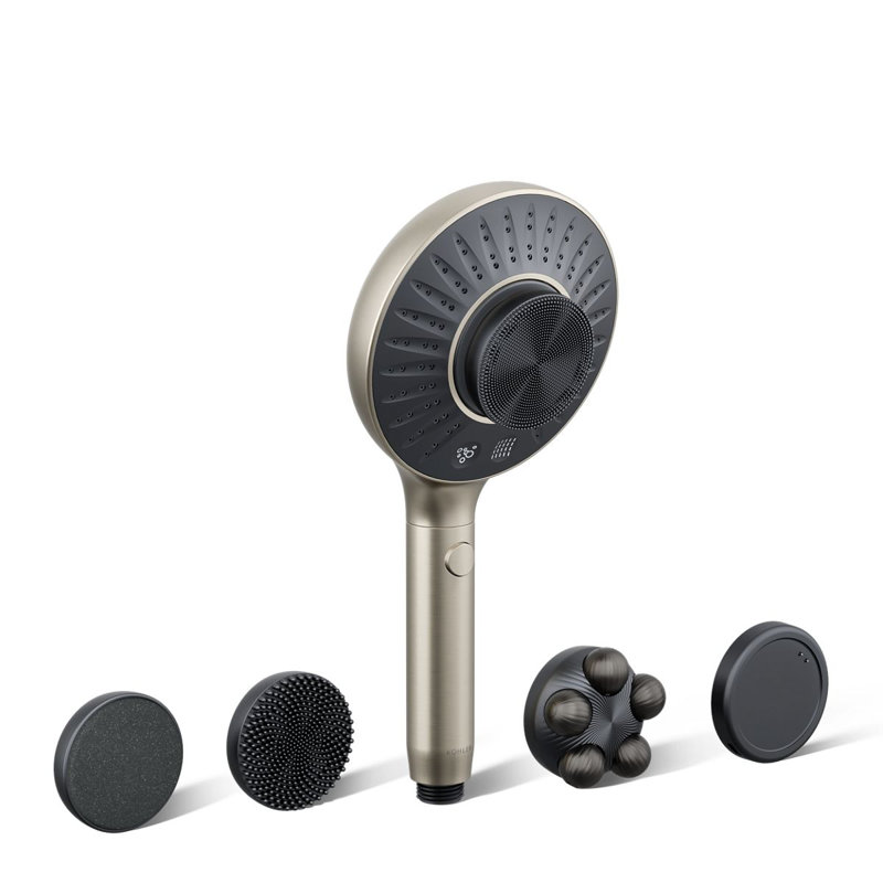 Spaviva Two-Function Handshower With All-In-One Cleansing Device 2.5 GPM, Brushed Nickel