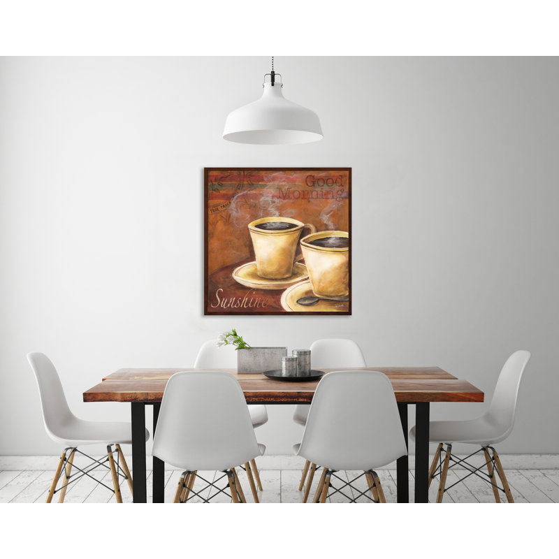 « good matin soleil ii », reproduction d’impression sur toile tendue, H 12 po x l 12 po