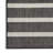  Positano 10' x Square Black Ivory Modern Rug-53895341-53895359
